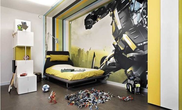 Even if the picture seems too aggressive to you, it is better to choose what the child likes.