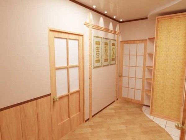Angled laminate breaks perspective