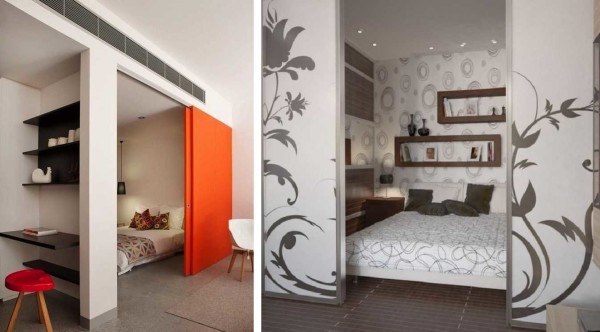 Sliding partitions