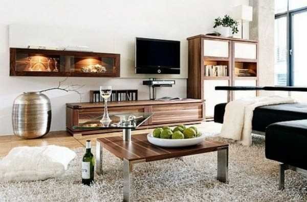 Furniture is selected in simple shapes