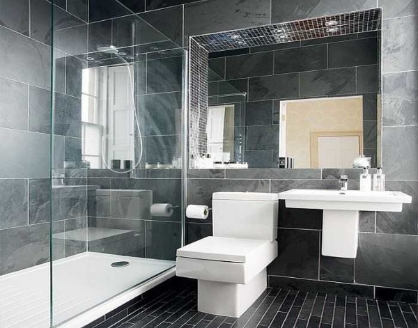 Minimalist style in bathroom design - no unnecessary details
