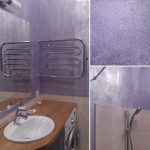 Decorative plasters are very diverse in texture, may have pearlescent additives
