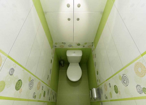 Several rows of tiles underneath are the same color as the floor