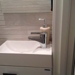 A washbasin in the toilet will not hurt