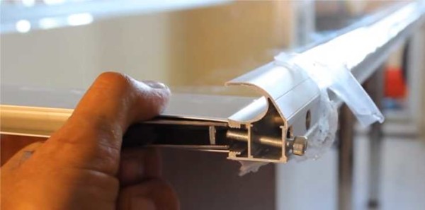 We tightened the roller, inserted the screw