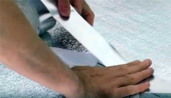 Tape the joints