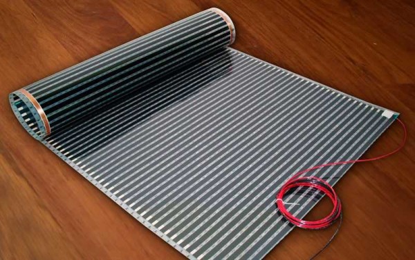 Carbon film - infrared floor heating