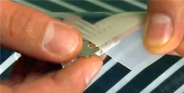 Installing contact plates