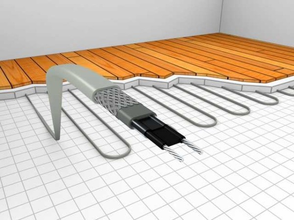 Self-regulating heating cable