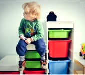 Plastic dressers in the nursery - convenient and hygienic