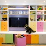 This is already a whole wall for children's toys.