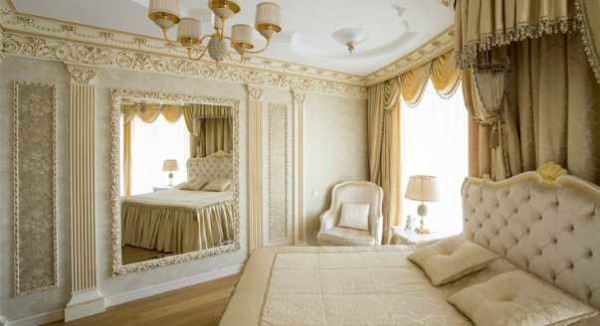 Beds are allocated the main place