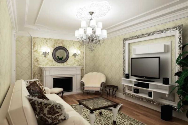 Classic style wallpaper example