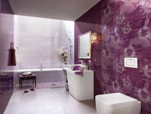 One wall is bright, accent, the rest are paler and almost monochromatic. This is another of the decoration techniques of recent seasons.
