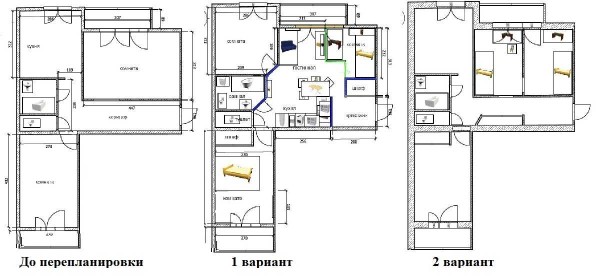 Not the most comfortable apartment for remodeling
