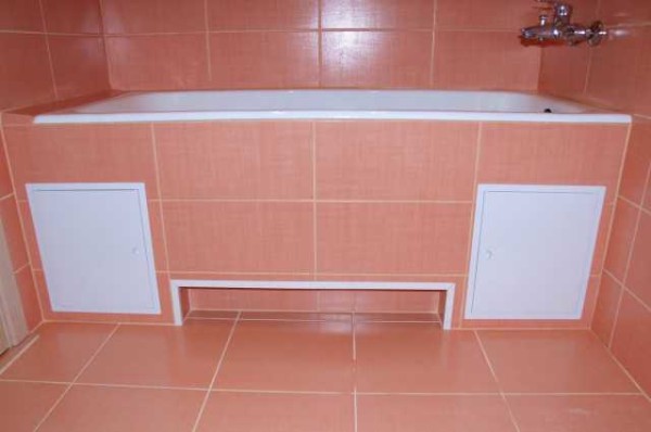 The bathroom is ready