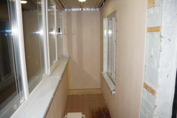 Panels are hemmed