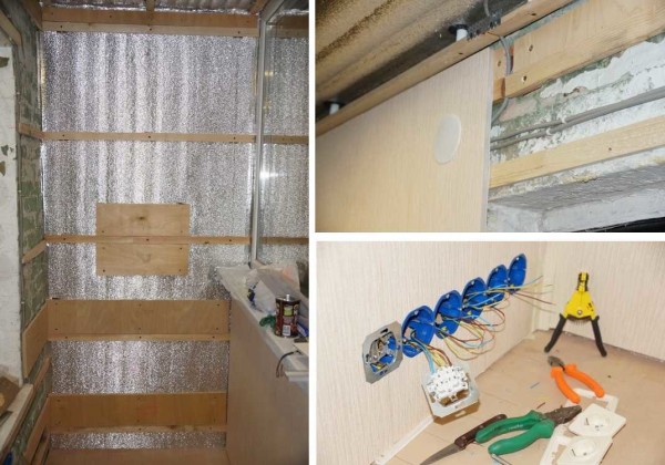 Preparation for installing a computer desk
