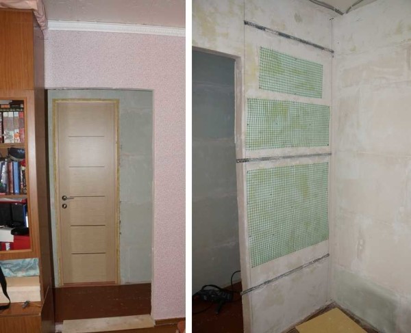 Moving a doorway