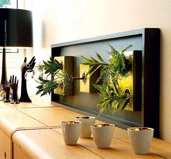 Another version of a living picture of plants