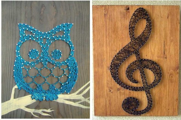 Examples of finished works