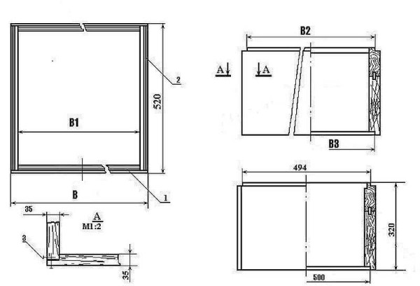 Case assembly diagram