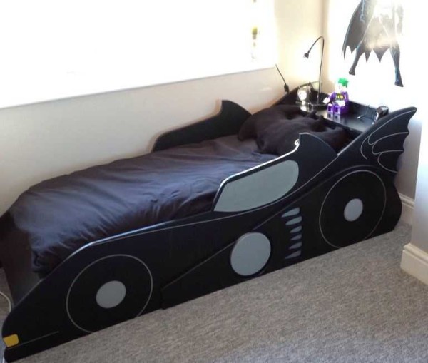 We make such a children's car bed with our own hands