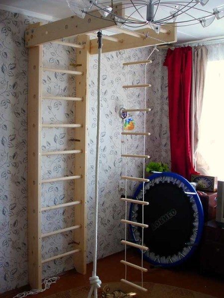 DIY children's sports corner