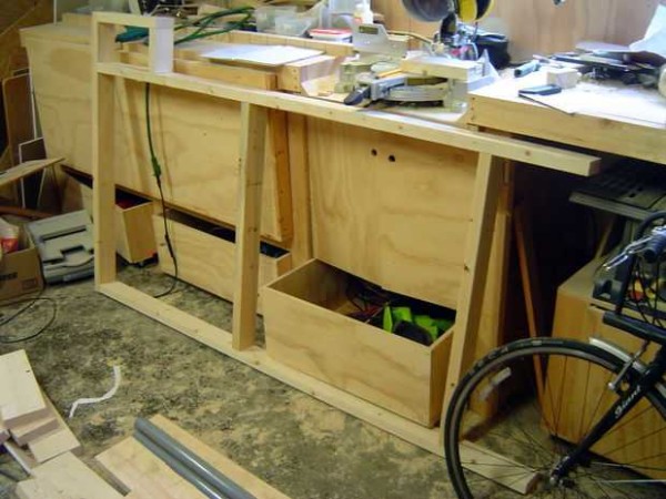 Assembling the bed frame