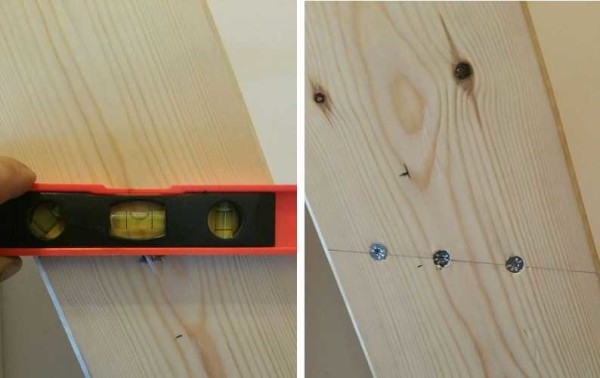 Marking under steps