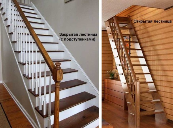 Steps can be open or closed