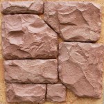 The format of gypsum tiles can be any - a very flexible solution allows you to get any surface and shape