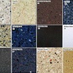 There can be many color options: quartz agglomerate