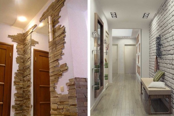 Two different styles and one material