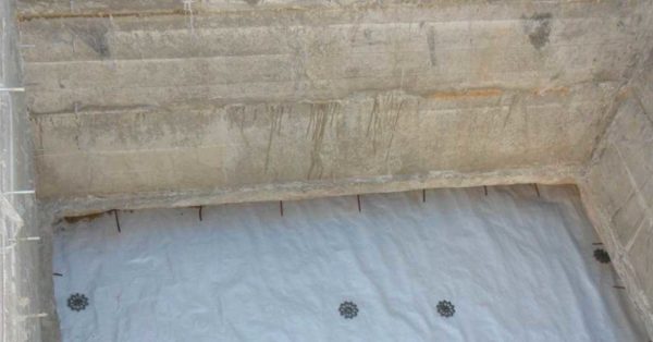 Hammered pieces of reinforcement