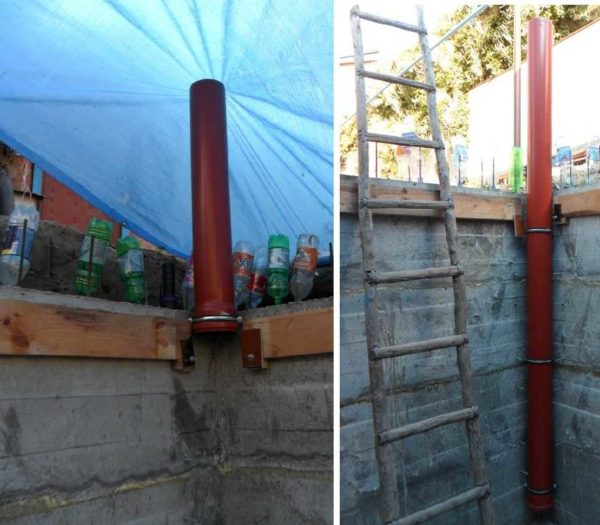 We install ventilation pipes