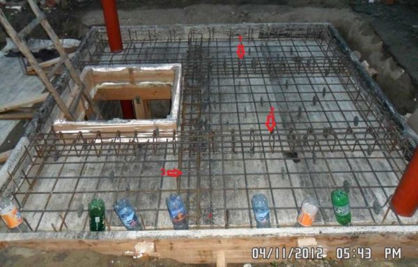 Finished reinforcement cage