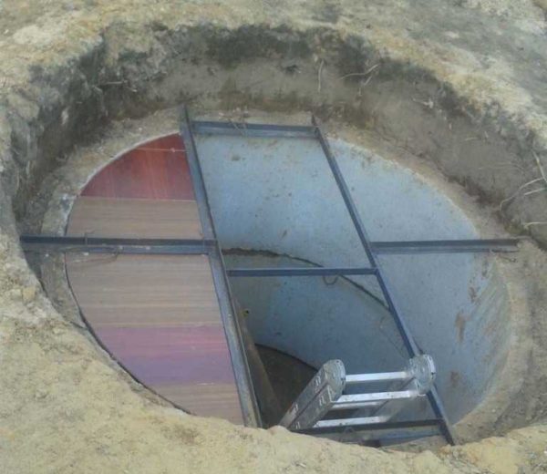 We make the cellar cover ourselves