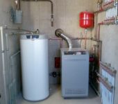 In the presence of a boiler and a heating boiler, their power is summed up