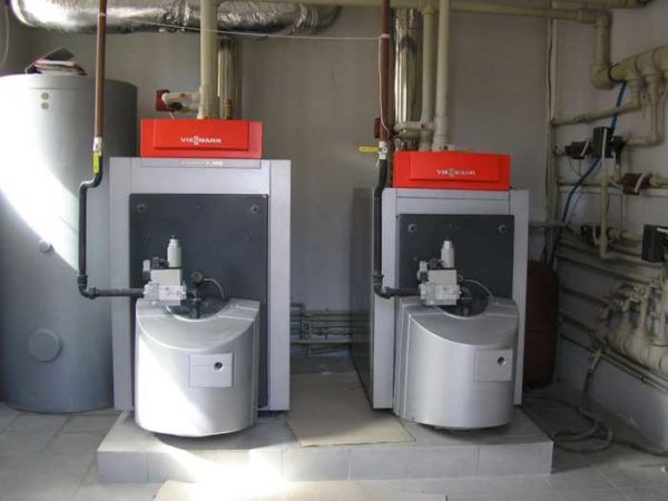 Oil fired boilers are usually noisy