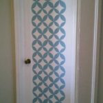 A repeating geometric pattern is cute too