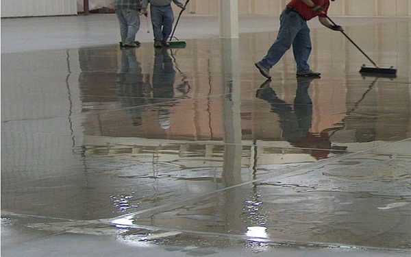 Application of polyurethane impregnation