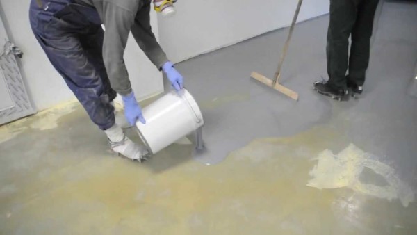 These are concrete-based jellied floors, but there are also polymer