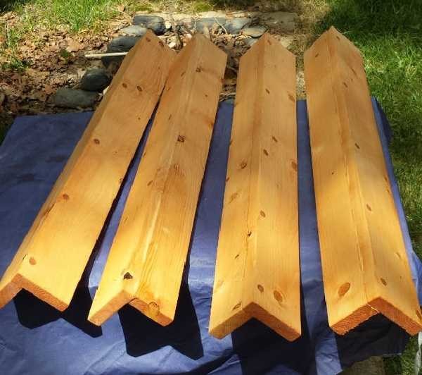 Table legs ready