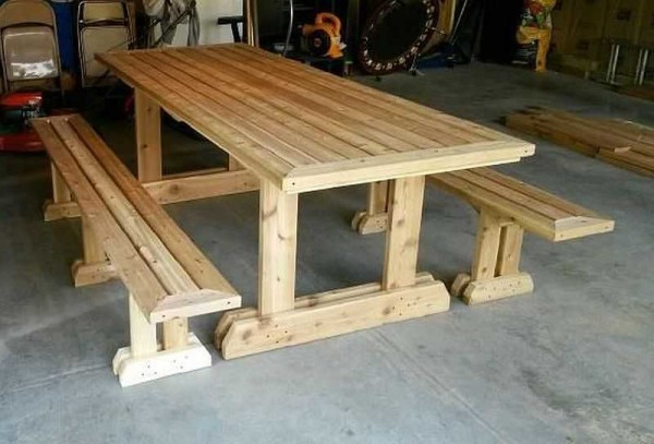 Another option with separate benches