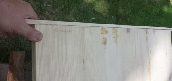 We fix the bar around the perimeter