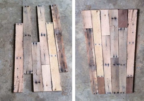 We collect the tabletop from the boards