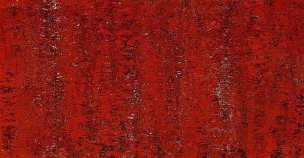 The surface of satin-finished porcelain stoneware is very unusual