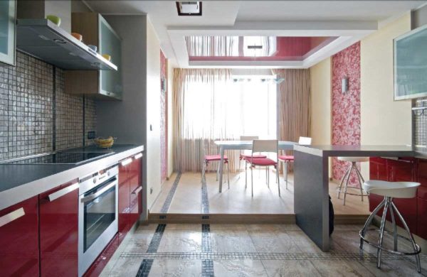 Practical kitchen floor