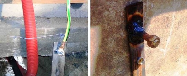 Use only welded joints